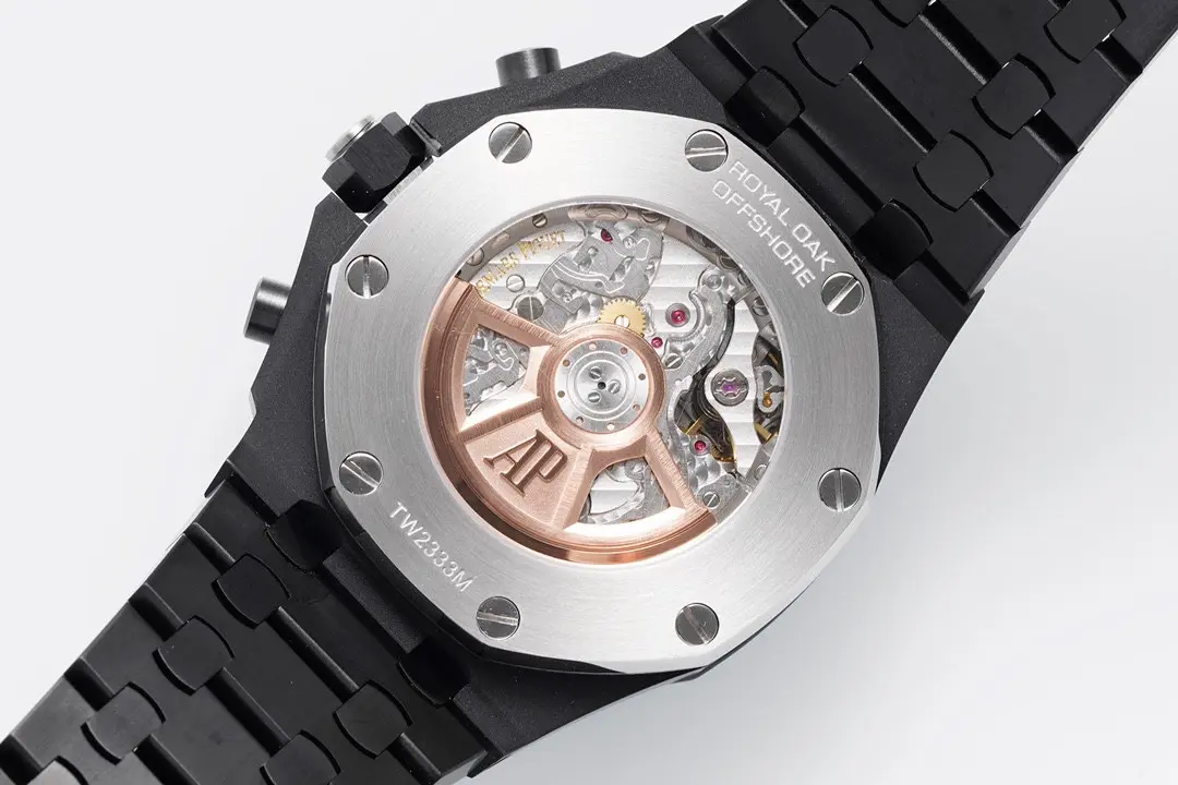 TechFriendly OM Factory Audemars Piguet Royal Oak Offshore Black Super Clone Watch 6872