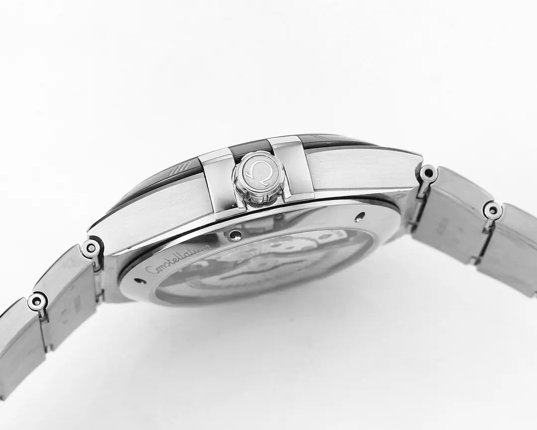 Trendsetting OMEGA Constellation 41mm Black Ceramic Bezel VSF Watch Replica 442