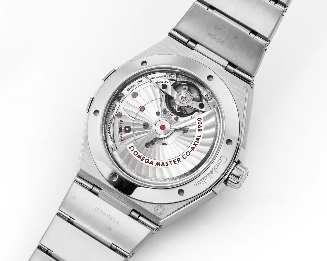 OMEGA Constellation Ceramic Bezel Silver VSF Replica Watch EasyCare 445