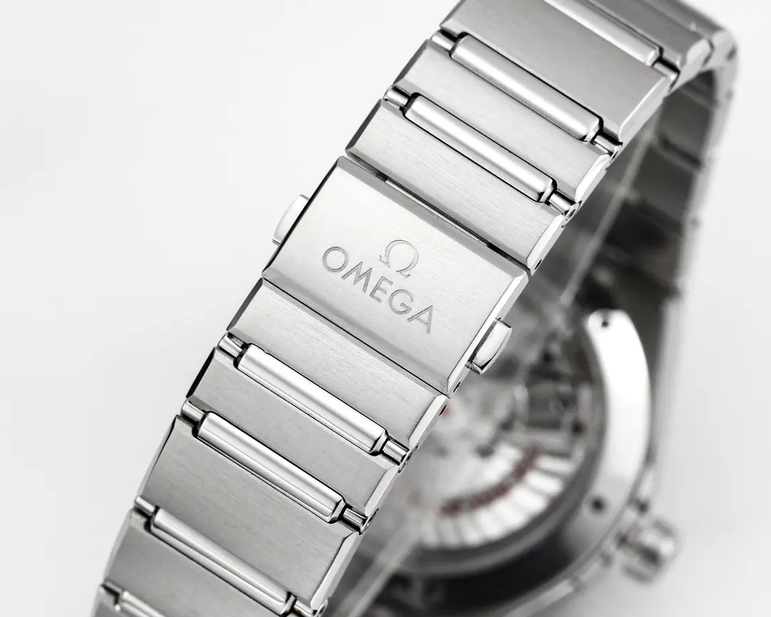OMEGA Constellation Ceramic Bezel Silver VSF Replica Watch EasyCare 445