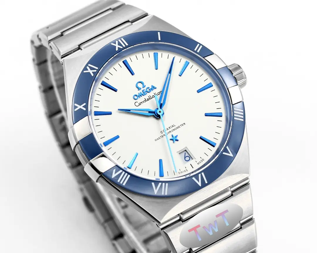 OMEGA Constellation Ceramic Blue Dial VSF Replica Watch OdorResistant 441