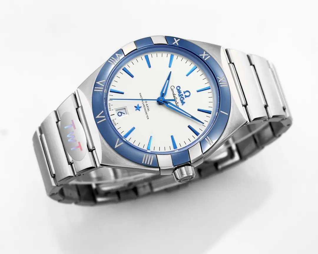 OMEGA Constellation Ceramic Blue Dial VSF Replica Watch OdorResistant 441
