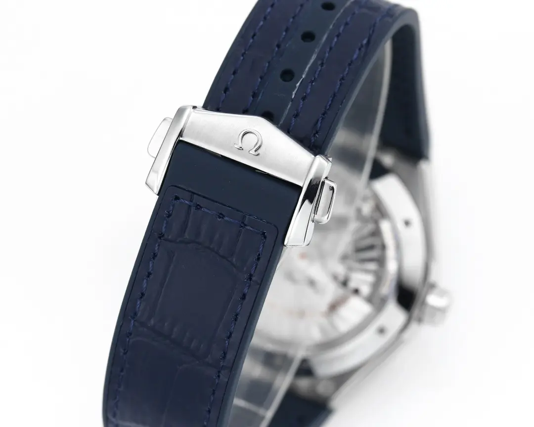 OMEGA Constellation Meteorite 41mm Blue Leather VSF Watch Replica Breathable 434