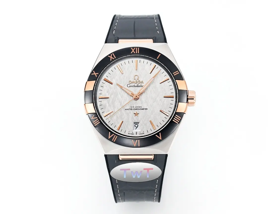 Contemporary OMEGA Constellation Meteorite 41mm Silver Replica –  VSF Watch Collection 437