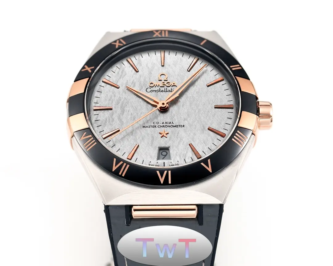 Contemporary OMEGA Constellation Meteorite 41mm Silver Replica –  VSF Watch Collection 437