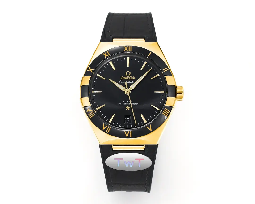 OMEGA Constellation Meteorite Black VSF Watch Replica Modern 436