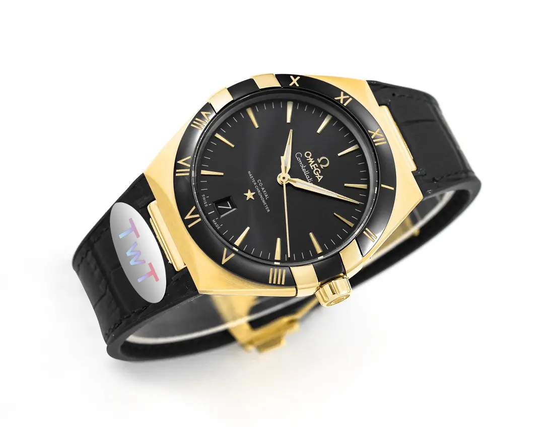 OMEGA Constellation Meteorite Black VSF Watch Replica Modern 436