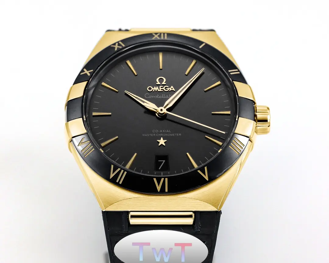 OMEGA Constellation Meteorite Black VSF Watch Replica Modern 436
