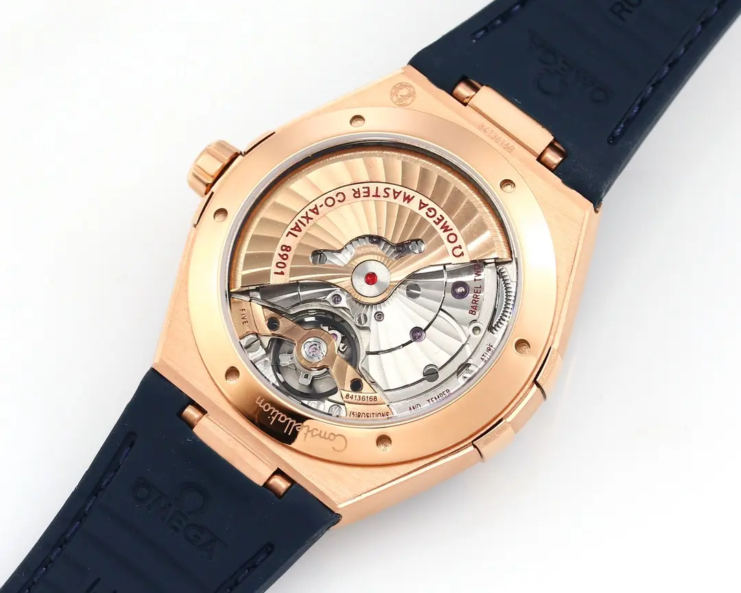 Durable OMEGA Constellation Meteorite Blue Dial VSF Watch Replica 372