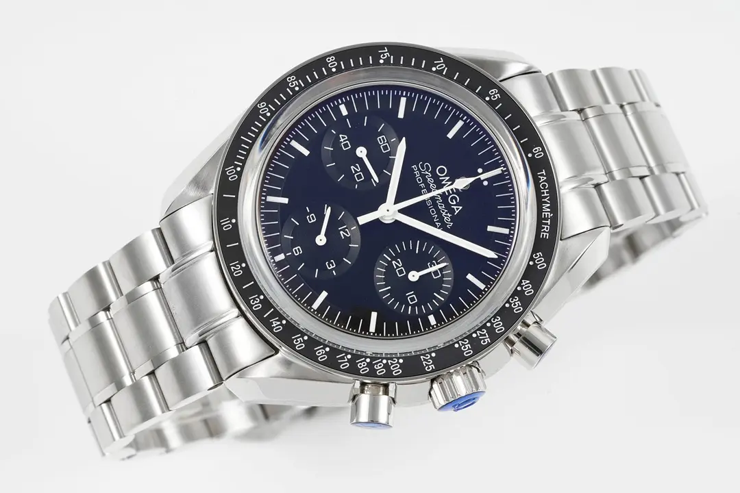 OR Factory Omega Speedmaster Moonwatch OB2 Blue Dial Stainless Steel VSF Edition OnTrend 6965