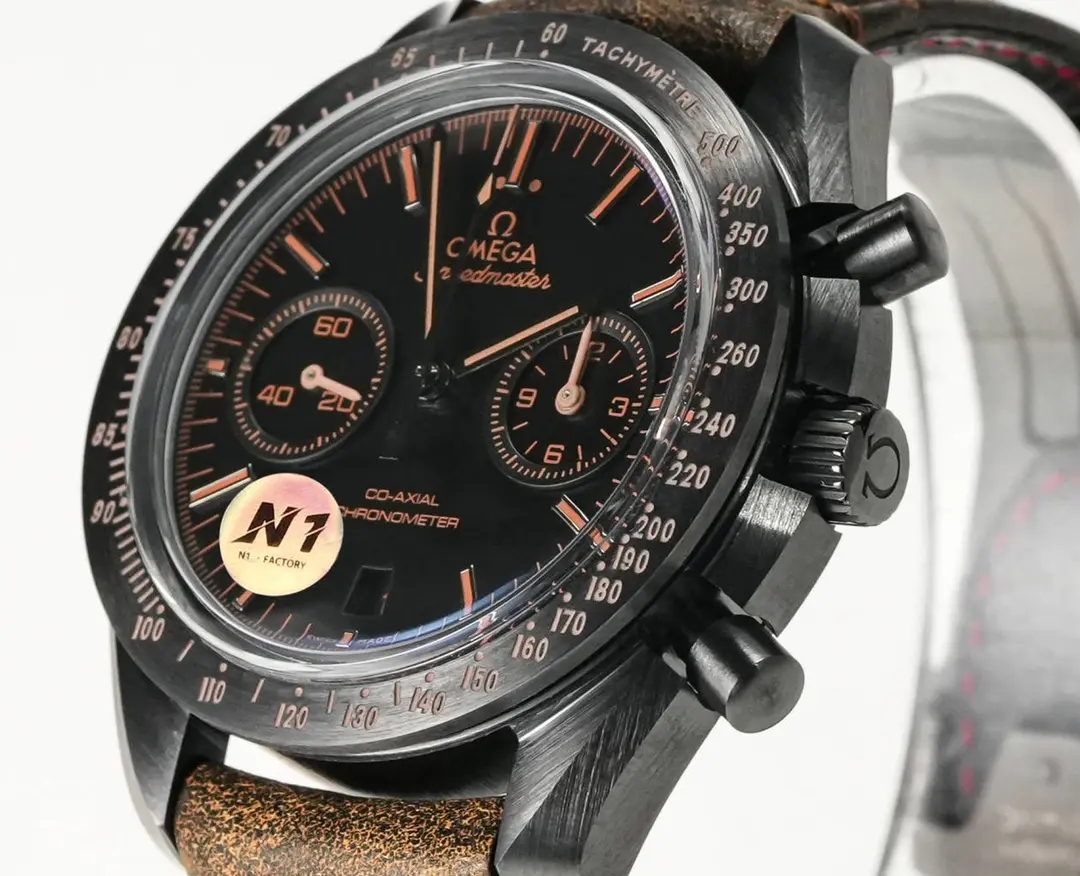 Chic OS Factory Omega Dark Side of the Moon Black Ceramic VSF Watches 6994