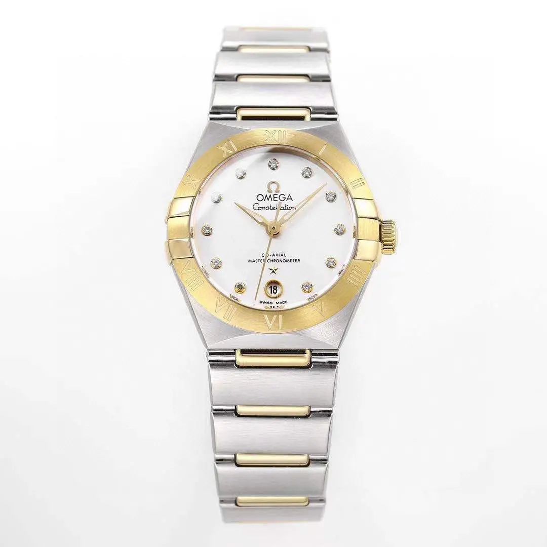 SunProtective Omega Constellation 29mm Two-Tone VSF Watch Replica 431