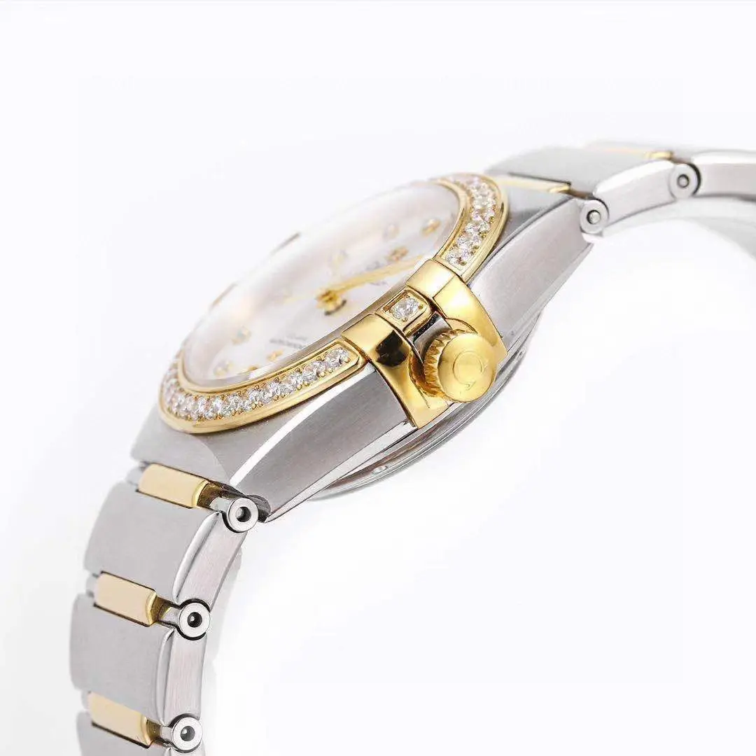 Omega Constellation 29mm White Gold Steel Replica –  VSF Watch Collection WellDesigned 432