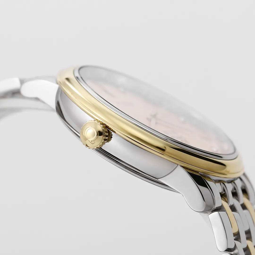Omega De Ville Prestige Champagne Dial Two-Tone Sophisticated 468