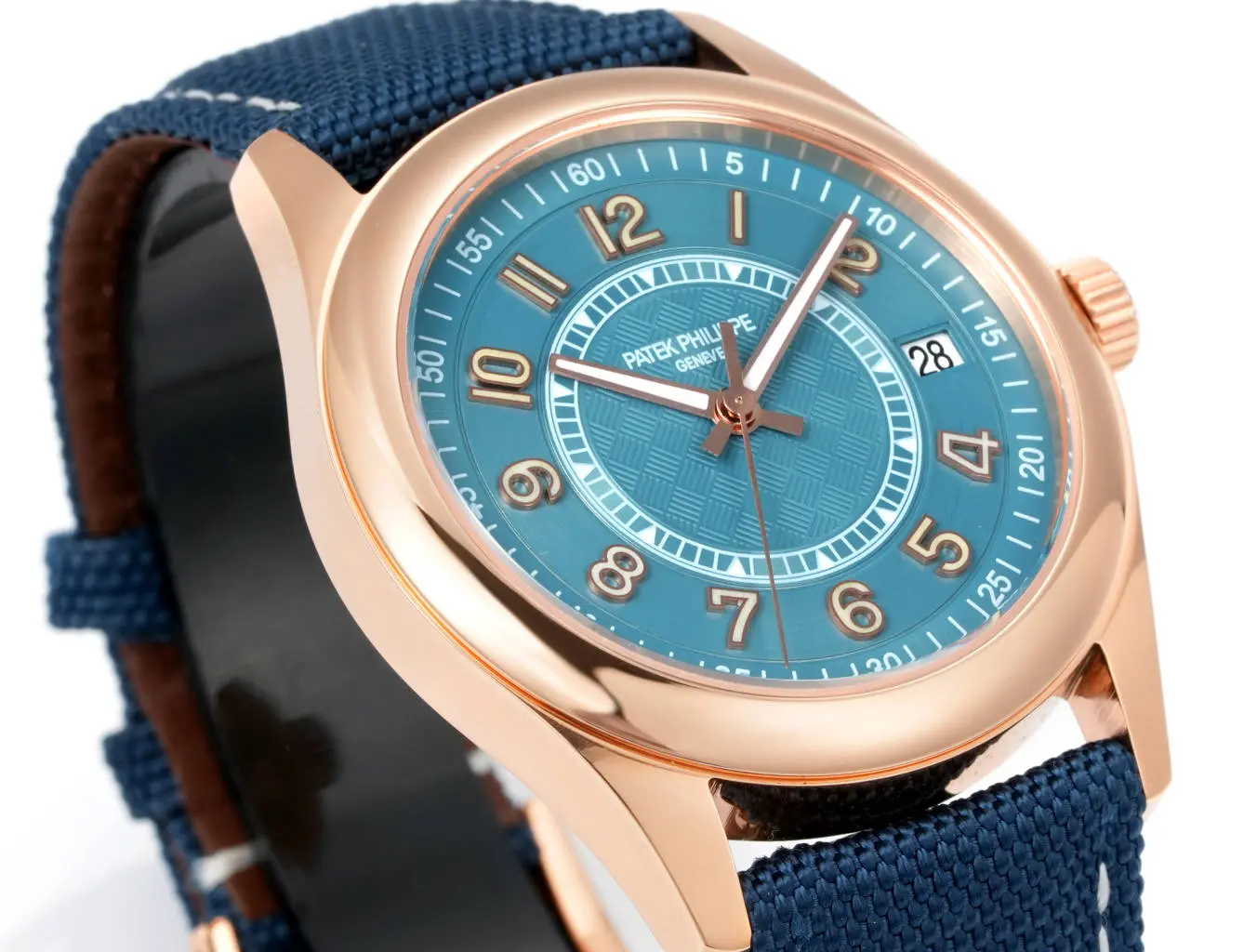 StreetReady Patek Philippe Calatrava PP6007 Blue Dial Rose Gold Super Clone Replica Watch –  Super Clone Watches 3505