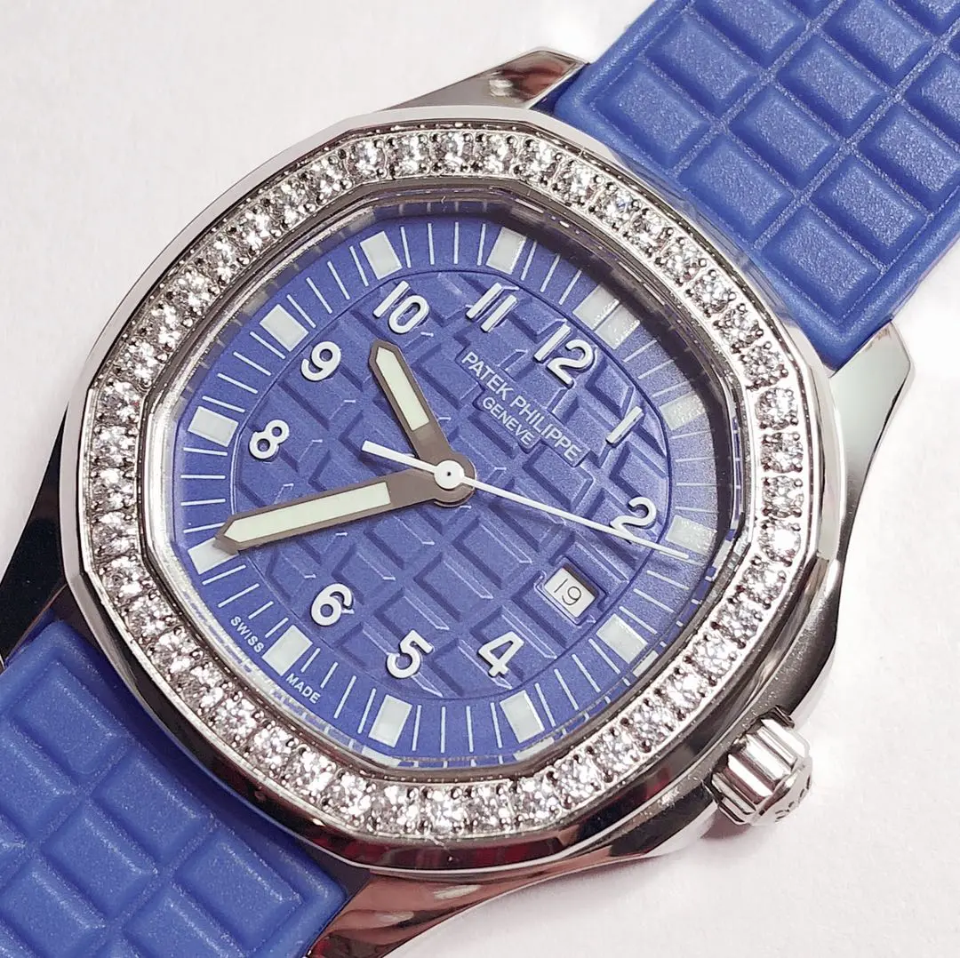 PF Factory Patek Philippe Aquanaut Quartz Blue Super Clone Replica Watch Durable 7063