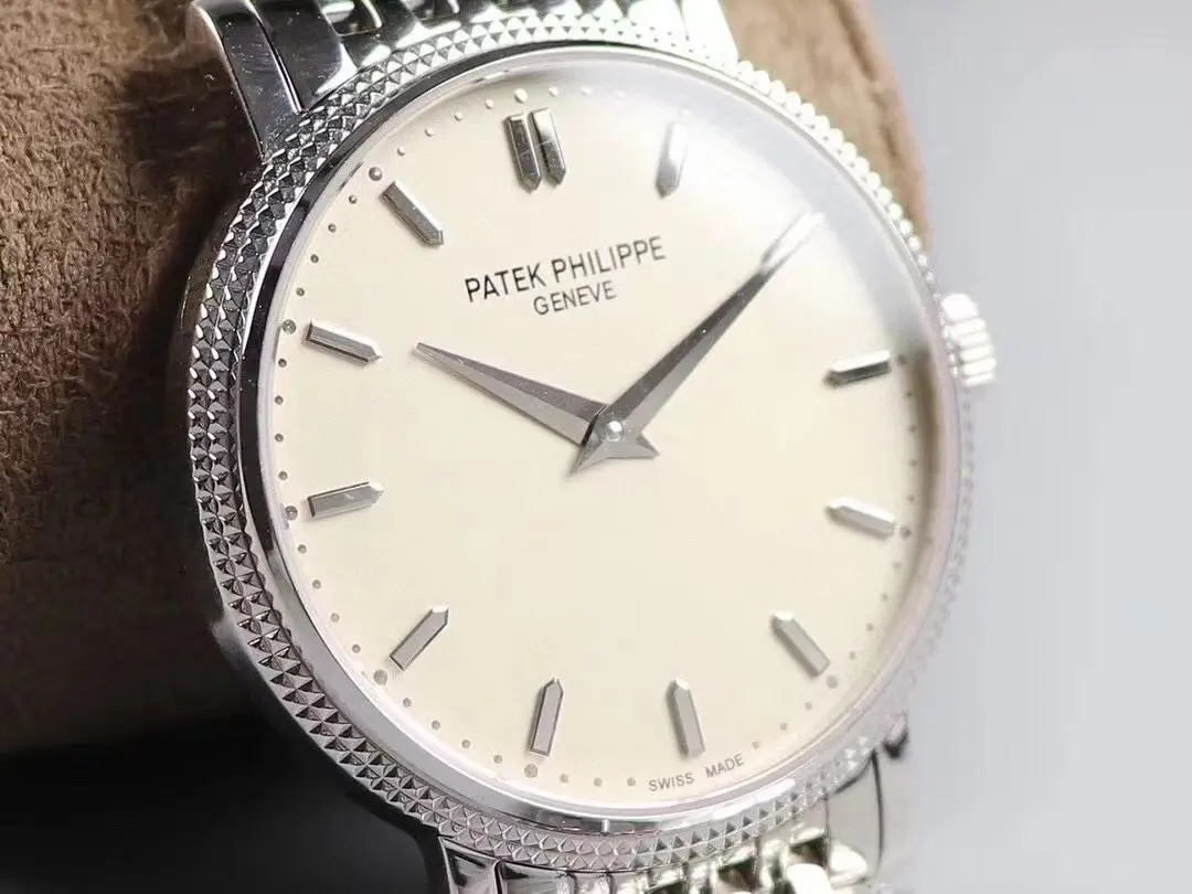 Trendsetting PF Factory Patek Philippe Calatrava 5120G Silver Super Clone Replica Watch 3435