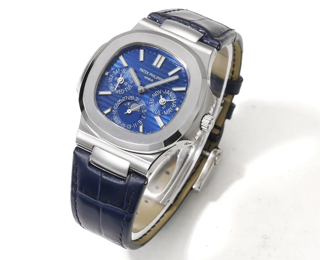 Casual PF Factory Patek Philippe Nautilus 5740 Blue Dial Super Clone Replica Watch 7034