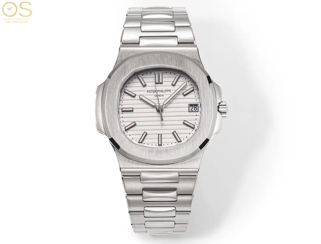 Upgraded PPF Factory Patek Philippe Nautilus 5711 1A Silver Super Clone Replica Watch 3030