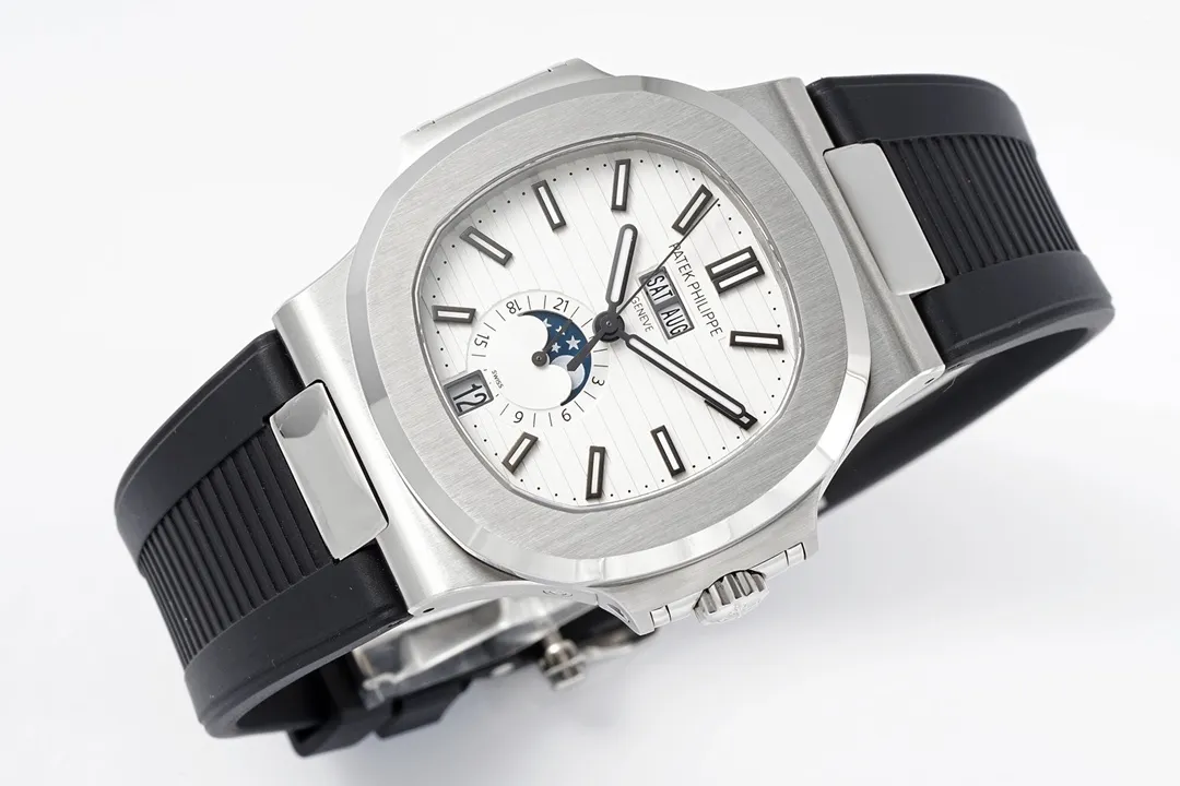 FreshLook PPF Factory Patek Philippe Nautilus 5726 1A Blue Rubber Super Clone Replica Watch 7127