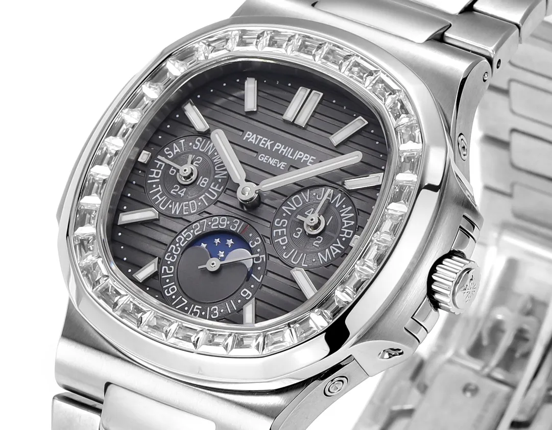 PPF Factory Patek Philippe Nautilus 5740 1G Grey Dial Super Clone Replica Watch Unisex 7117