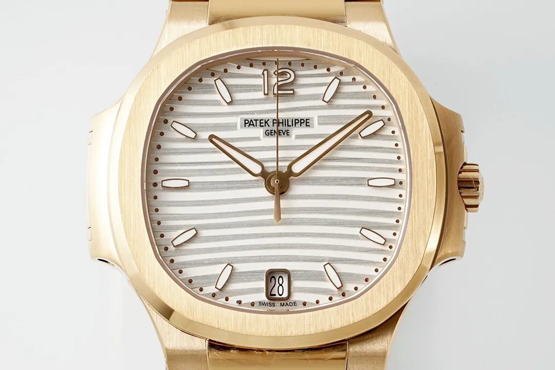 PPF Factory Patek Philippe Nautilus 7118 Gold Super Clone Replica Watch Refined 7132