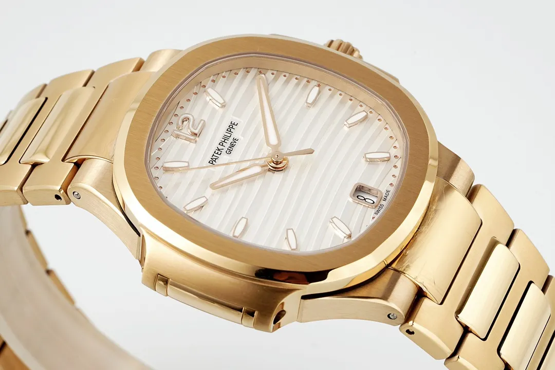PPF Factory Patek Philippe Nautilus 7118 Gold Super Clone Replica Watch Refined 7132