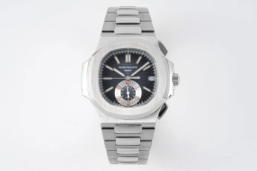 Patek Philippe 5980 Nautilus Blue Dial Steel Super Clone Replica Watch UrbanStyle 3400