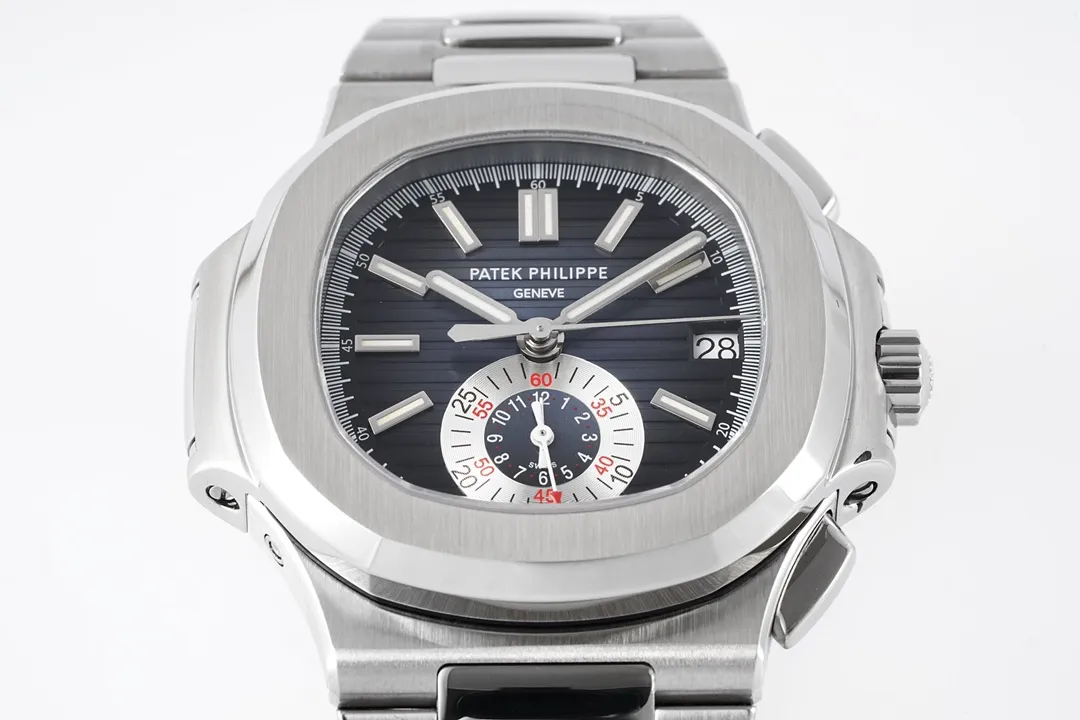 Patek Philippe 5980 Nautilus Blue Dial Steel Super Clone Replica Watch UrbanStyle 3400
