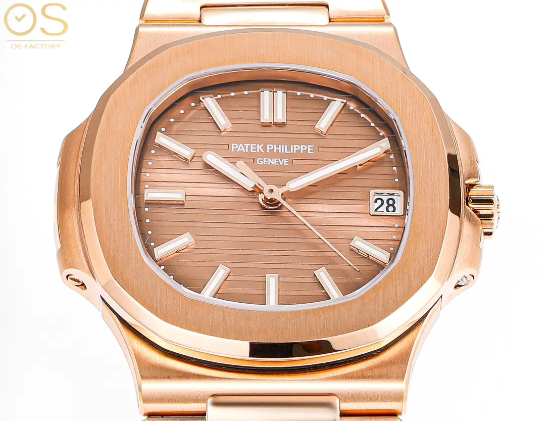 Fashionable Patek Philippe Nautilus 5711 Rose Gold Super Clone Replica Watch 2987