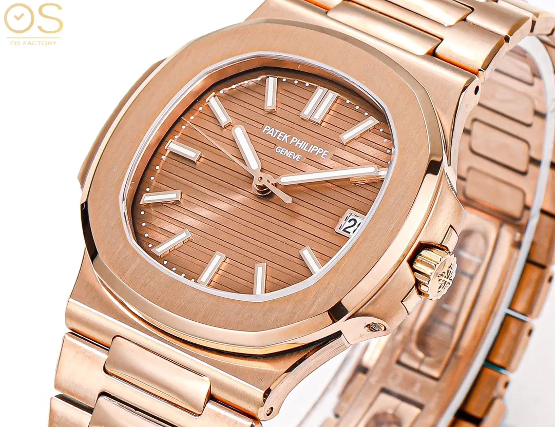 Fashionable Patek Philippe Nautilus 5711 Rose Gold Super Clone Replica Watch 2987