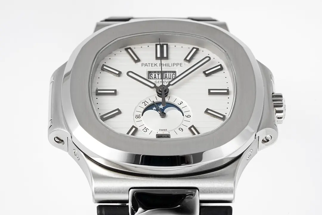 Patek Philippe Nautilus 5726 1A Blue Rubber Super Clone Replica Watch EasyMatch 3401