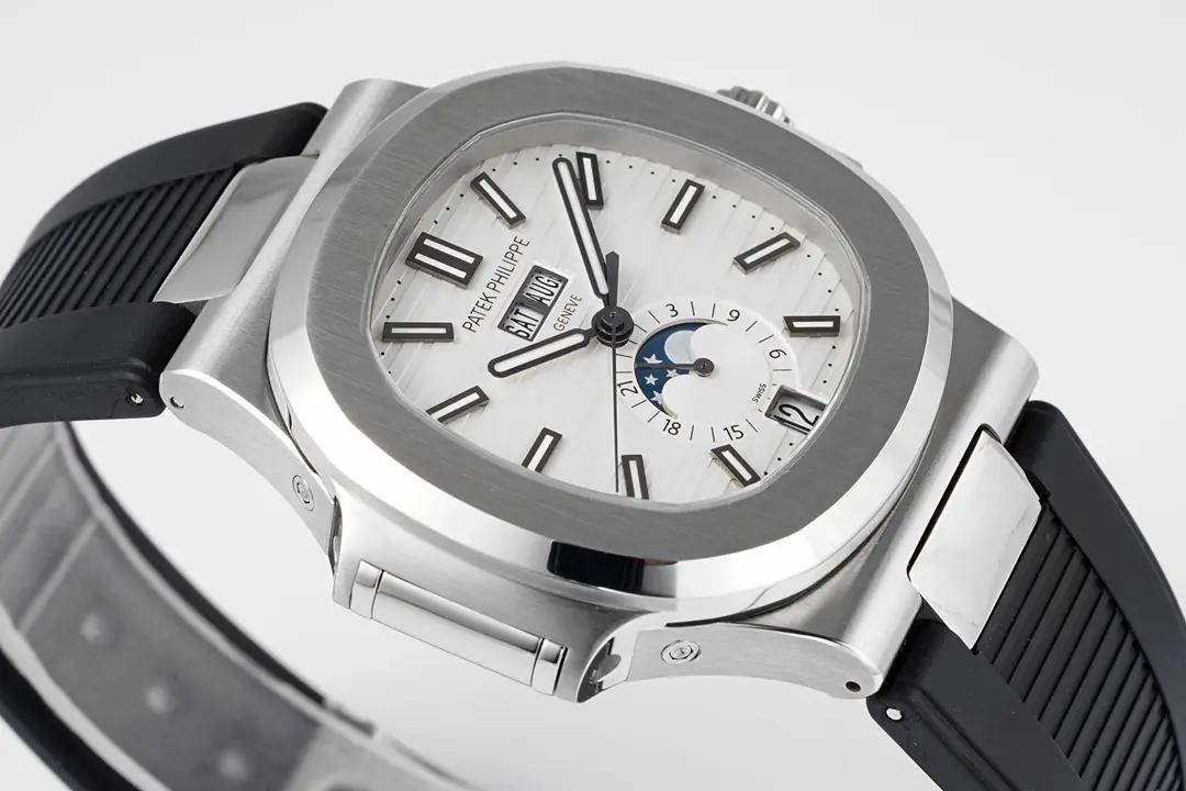Patek Philippe Nautilus 5726 1A Blue Rubber Super Clone Replica Watch EasyMatch 3401