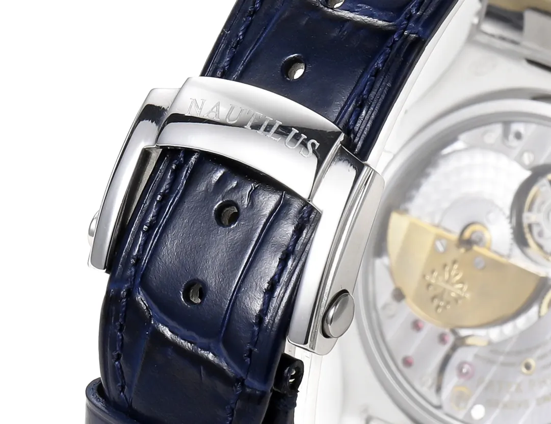Timeless Patek Philippe Nautilus 5740 White Blue Super Clone Replica Watch 3402