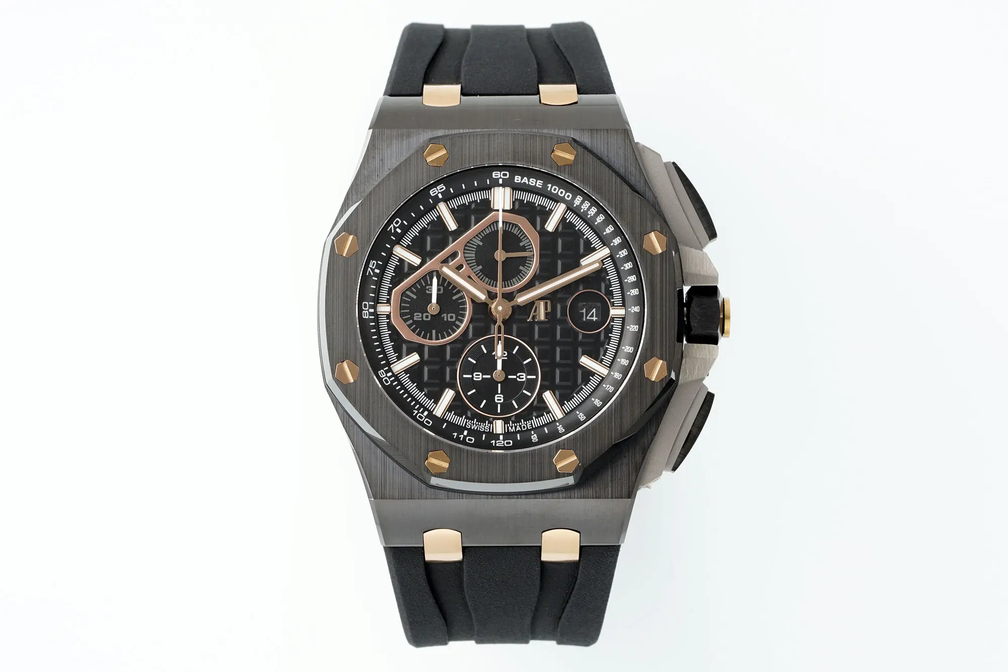 ZF Factory Audemars Piguet Royal Oak Offshore 26400 Black Ceramic Super Clone Watch –  Replica FashionForward 2307