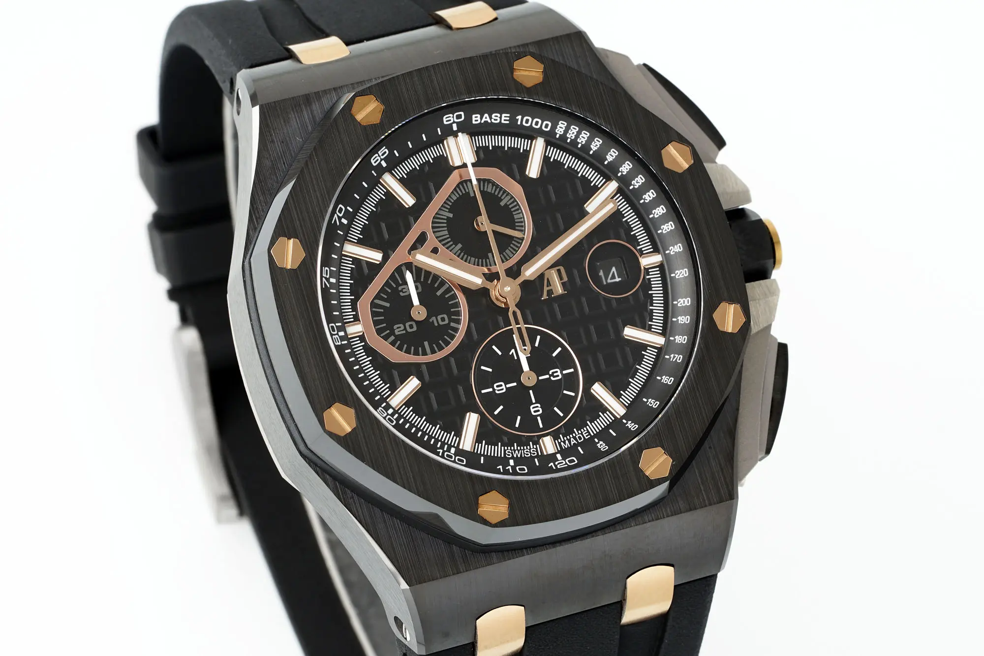 ZF Factory Audemars Piguet Royal Oak Offshore 26400 Black Ceramic Super Clone Watch –  Replica FashionForward 2307