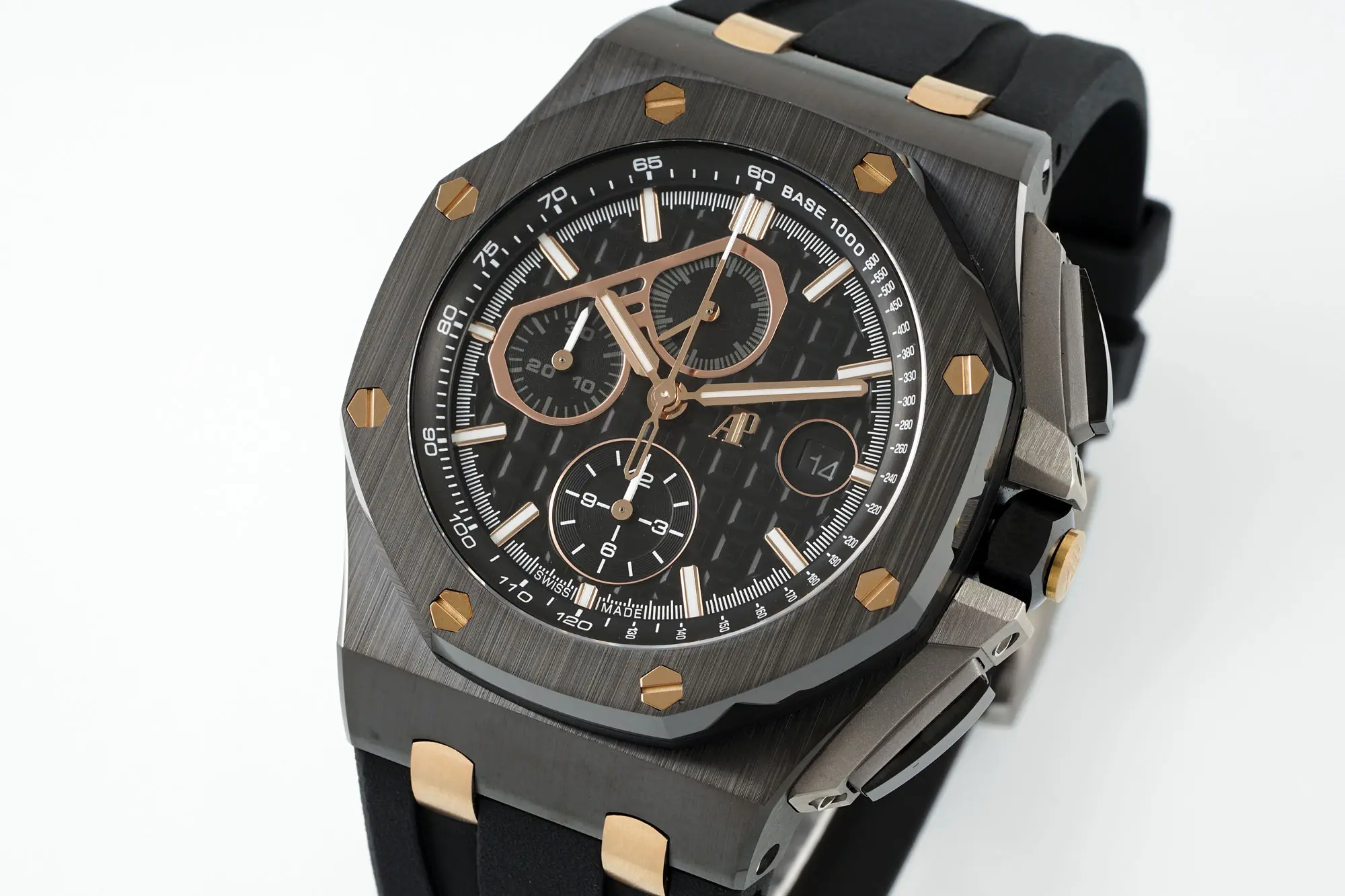 ZF Factory Audemars Piguet Royal Oak Offshore 26400 Black Ceramic Super Clone Watch –  Replica FashionForward 2307