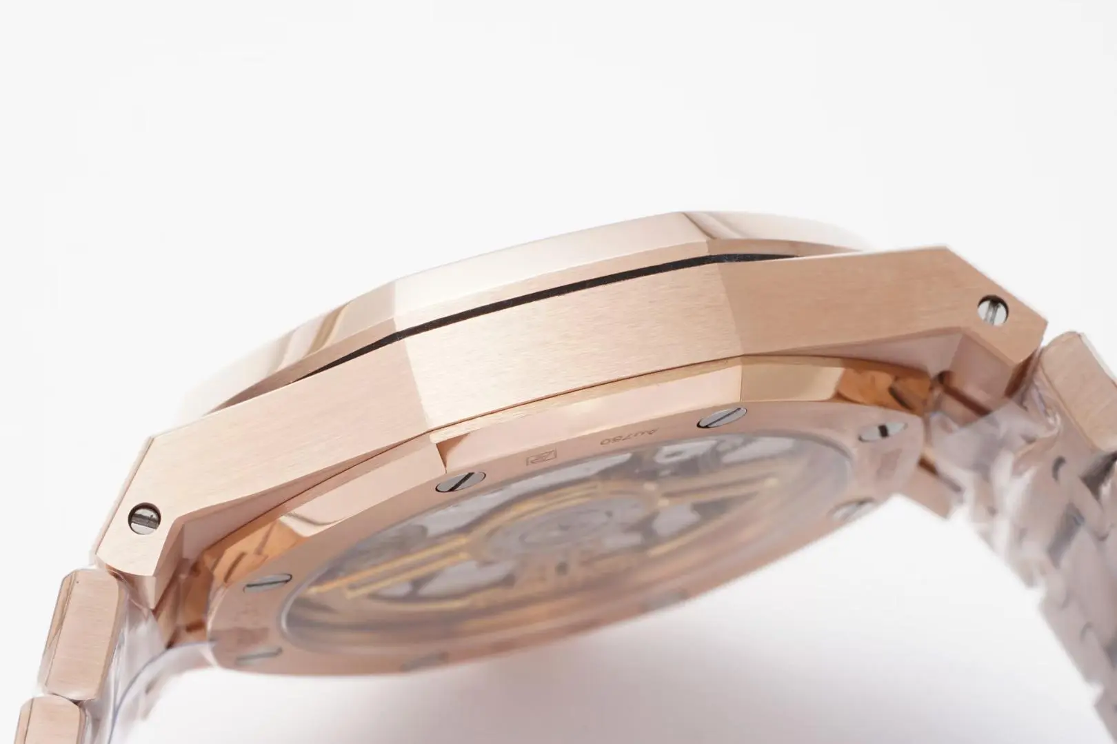BBR Factory Audemars Piguet Royal Oak 15500 Rose Gold Black Dial Super Clone Watch Neat 5110