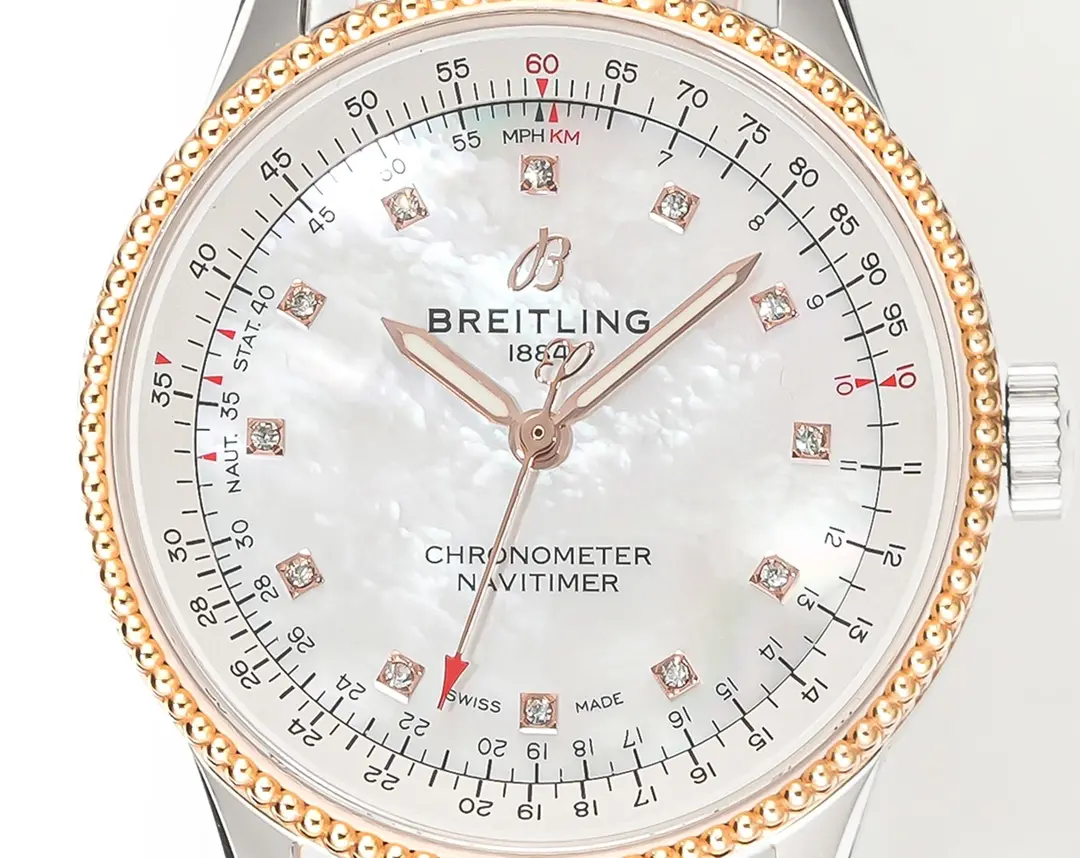 TechFriendly KOR Factory Breitling Navitimer Automatic White Leather –  Super Clone Watch 2491