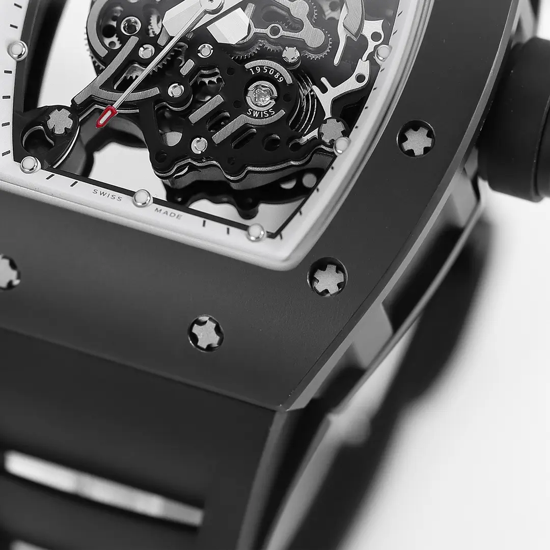 EUR Factory Richard Mille Black Ceramic Super Clone Watch –  Replica Edition Affordable 5568