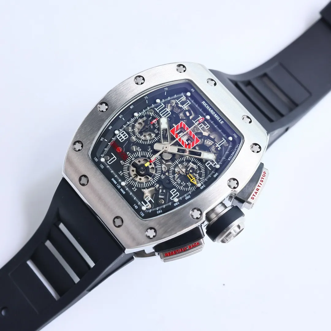 EUR Factory Richard Mille RM011-FM Titanium Chronograph Black – Super Clone Watches Trendsetting 5596