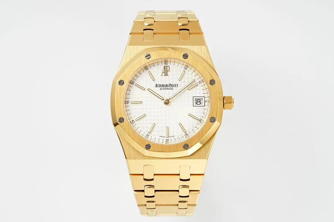 Practical R8 Factory Audemars Piguet Royal Oak 15202 Gold Super Clone Watch 7296