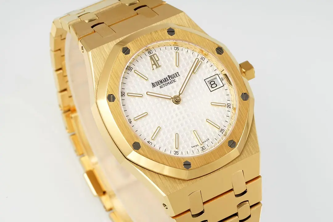 Attractive R8 Factory Audemars Piguet Royal Oak 15202 Gold Super Clone Watch 1550