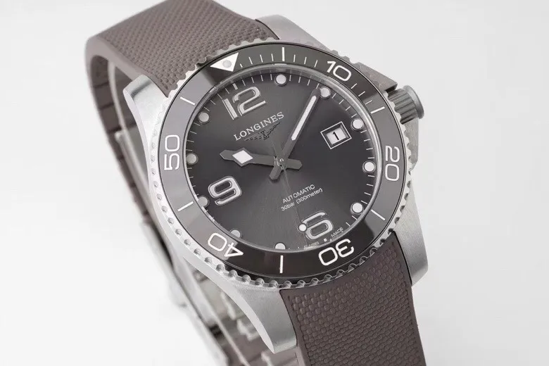RM Factory Longines Conquest Grey Dial Rubber Strap – Best Super Clone Watch Elegant 7355
