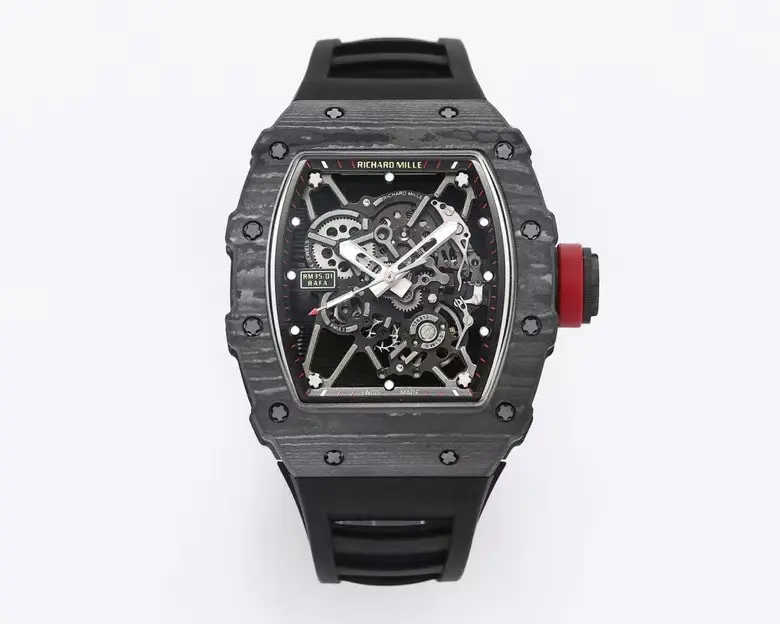 ZipUp RM Factory Richard Mille RM 35-01 Rafael Nadal Black Super Clone Luxury Watch 7399