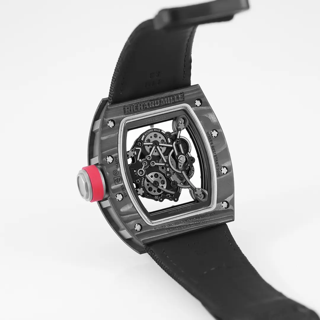 WeatherProof RM Factory Richard Mille RM055 Carbon Black Super Clone Luxury Watch 3735