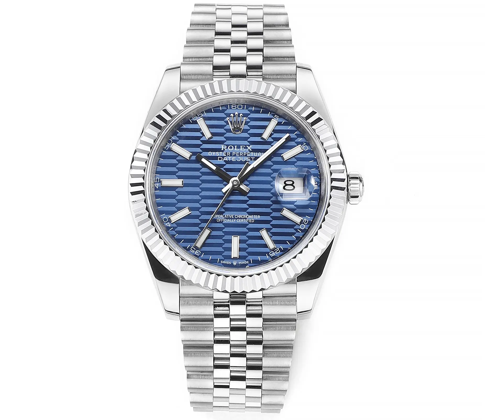 Rolex Datejust 41 Blue Dial Jubilee Bracelet – Super Clone VSF Watch Upgraded 130