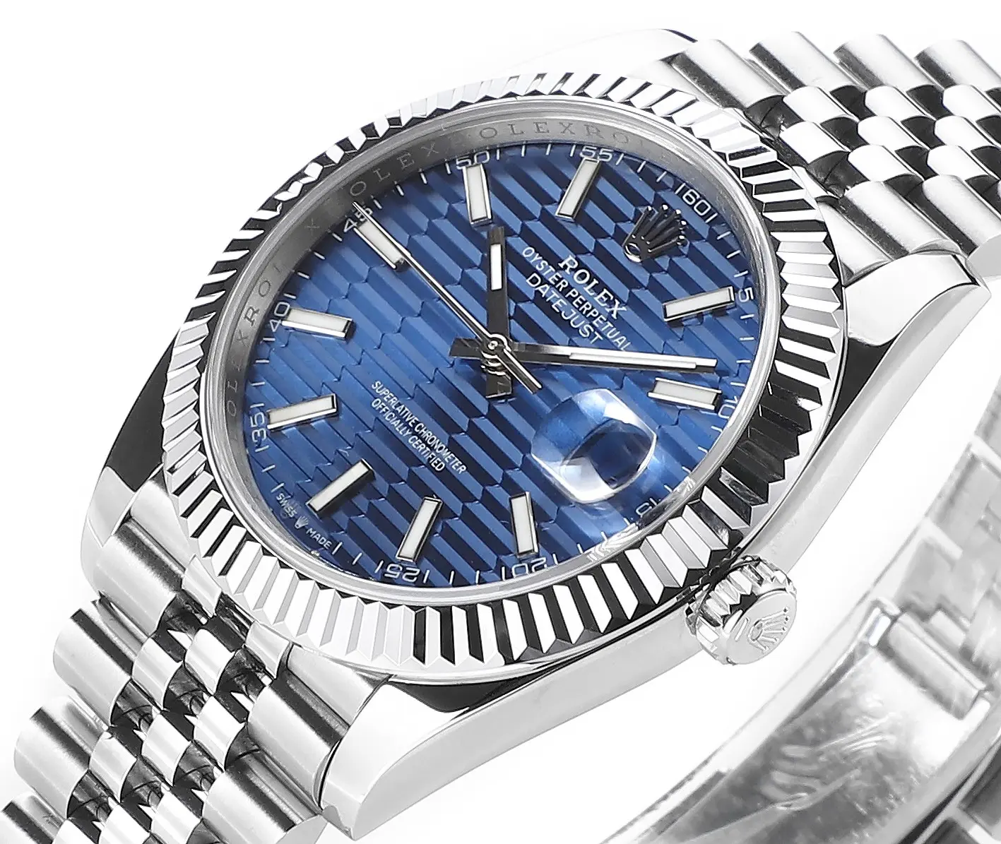 Rolex Datejust 41 Blue Dial Jubilee Bracelet – Super Clone VSF Watch Upgraded 130