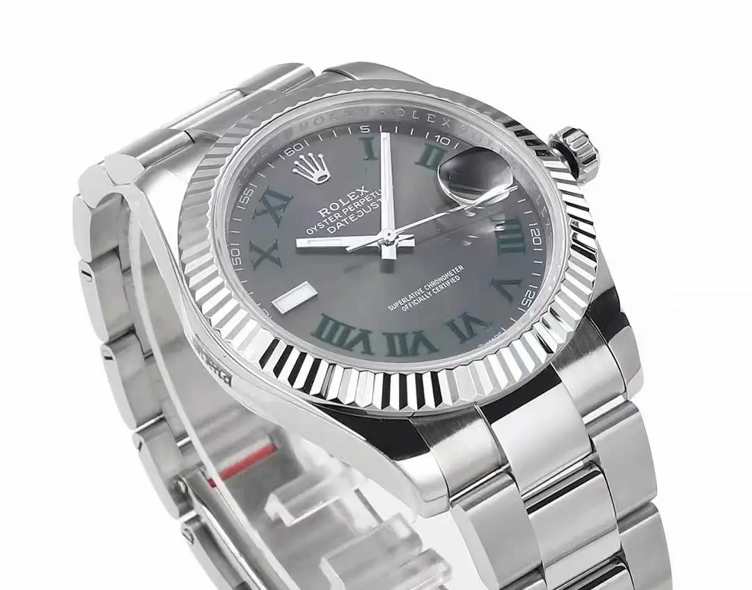 Supportive Rolex Datejust 41mm – Silver Stainless Steel with Grey Dial 135