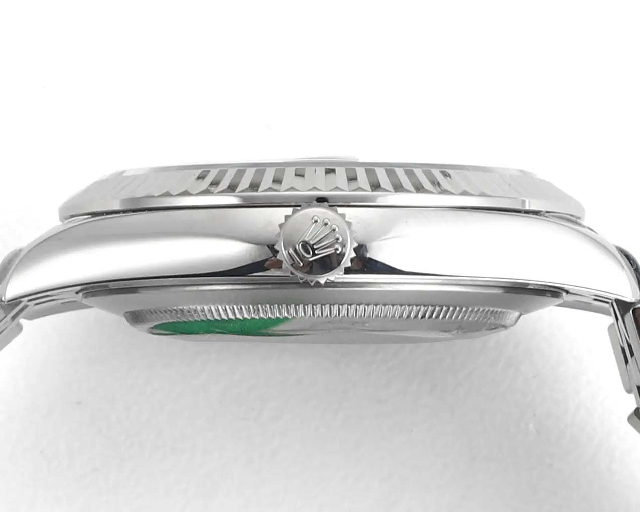 TopPick Rolex Datejust 41mm Meteorite Dial Stainless Steel Watch – Silver Edition 150
